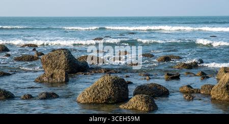 Der zweitlängste Cox`s Bazaar Sea Beach der Welt, Bangladesch Stockfoto